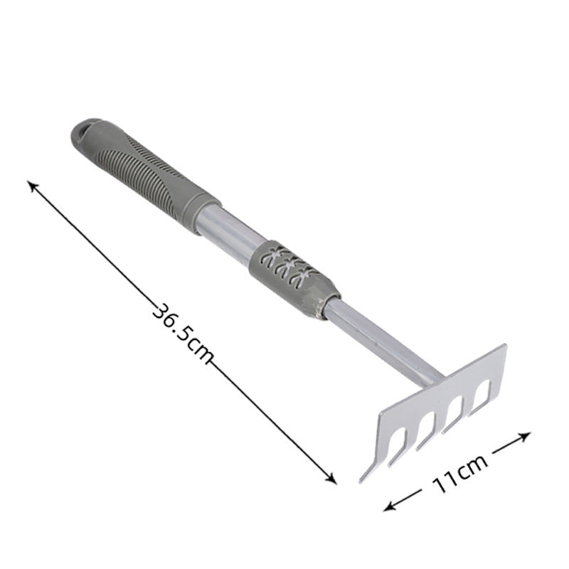 Planting Tools Home Gardening Flower Shovel Planting Flowers And Vegetables Small Shovel Silver Three-Piece Set